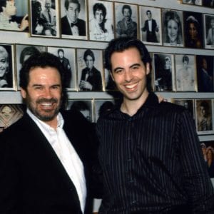 Rob Magnotti (Comedian Impressionist Actor) post show with Dennis Miller (Comedian, Actor, Talk Show Host) at Caesars Entertainment Atlantic City, NJ