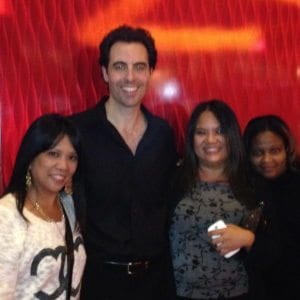 Rob Magnotti comedian impressionist actor with fans