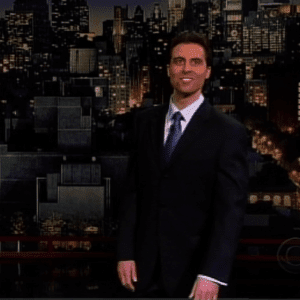 Rob Magnotti (Comedian Impressionist Actor) on the Late Show with David Letterman, CBS Television