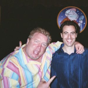 Rob Magnotti Comedian Impressionist Actor with Ray Garvey (Comedian, Actor, Producer )