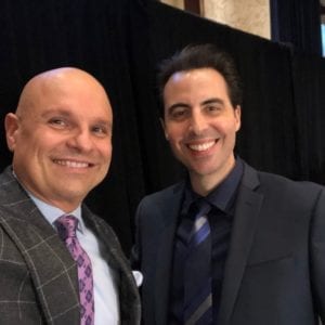 Arthur Aidala (Lawyer) and Rob Magnotti (Comedian Impressionist Actor) at 22nd Annual Dr. Theodore A. Atlas Foundation Dinner