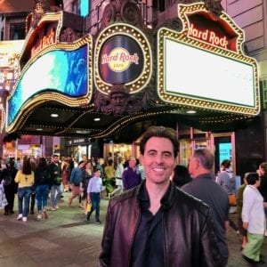 Rob Magnotti on Bernie and Sid's Night of Comedy at hard rock cafe new york city times square