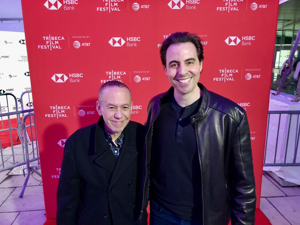 Gilbert Gottfried, Rob Magnotti Comedian at Tribeca Film Festival