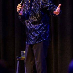 Rob Magnotti comedian performs at Reilly Arts Center